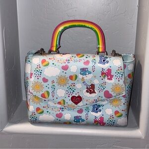 Care Bears Large HandBag with Rainbow Handle